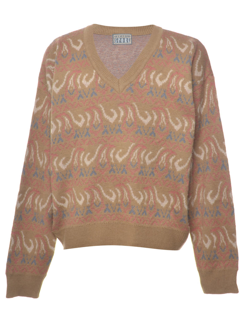 Light Brown Jumper - L