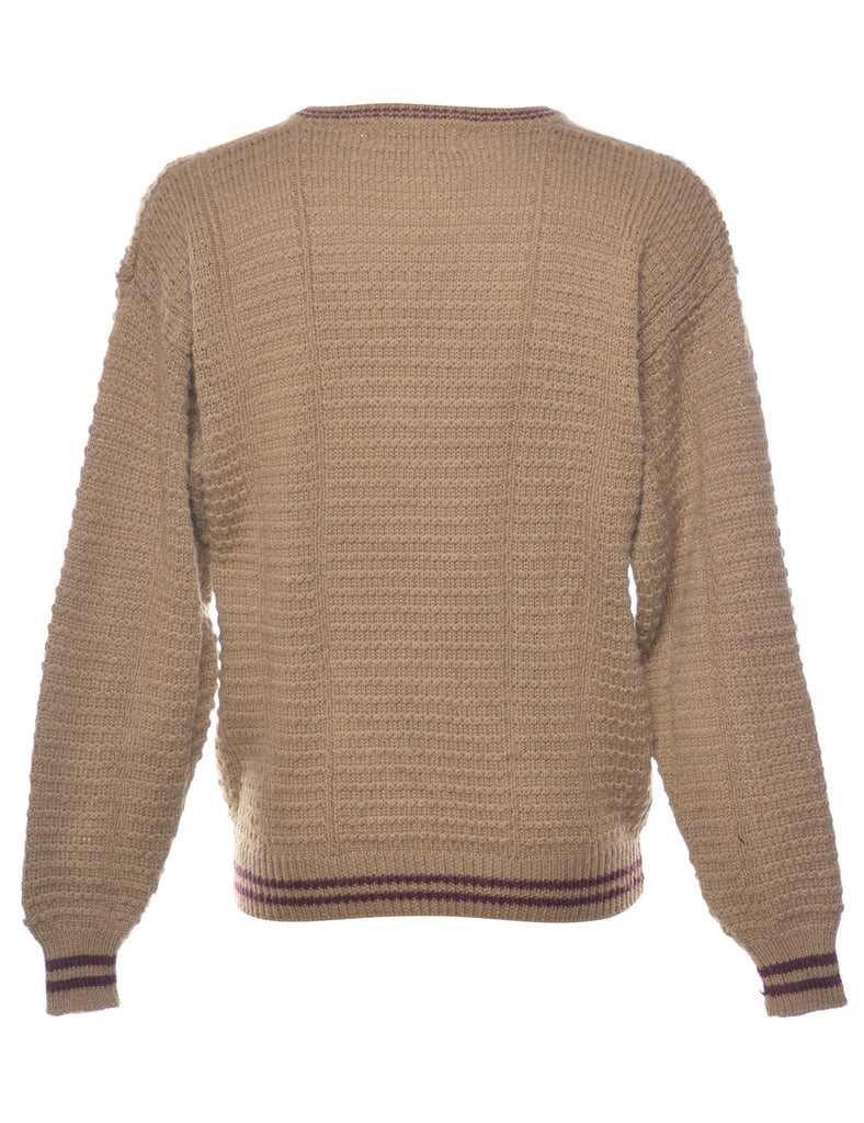 Light Brown Jumper - M