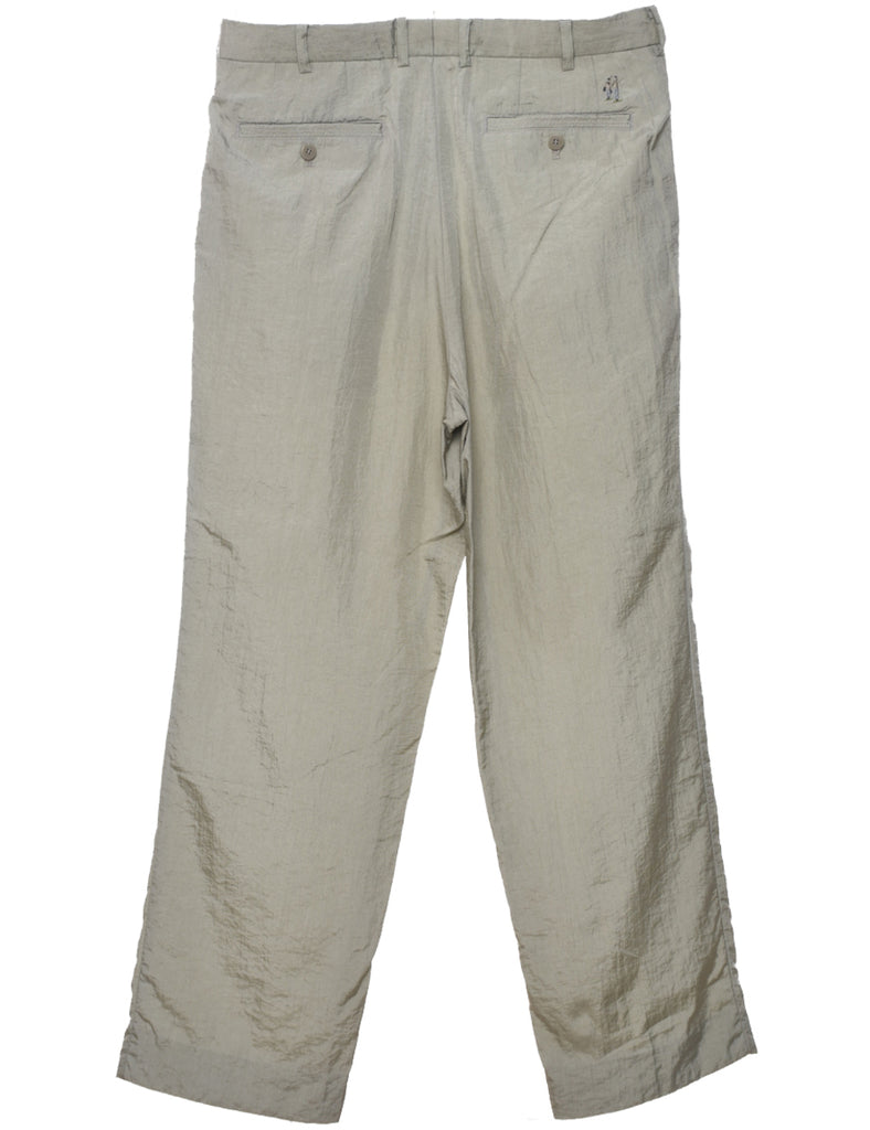 Light Green Trousers - W33 L29