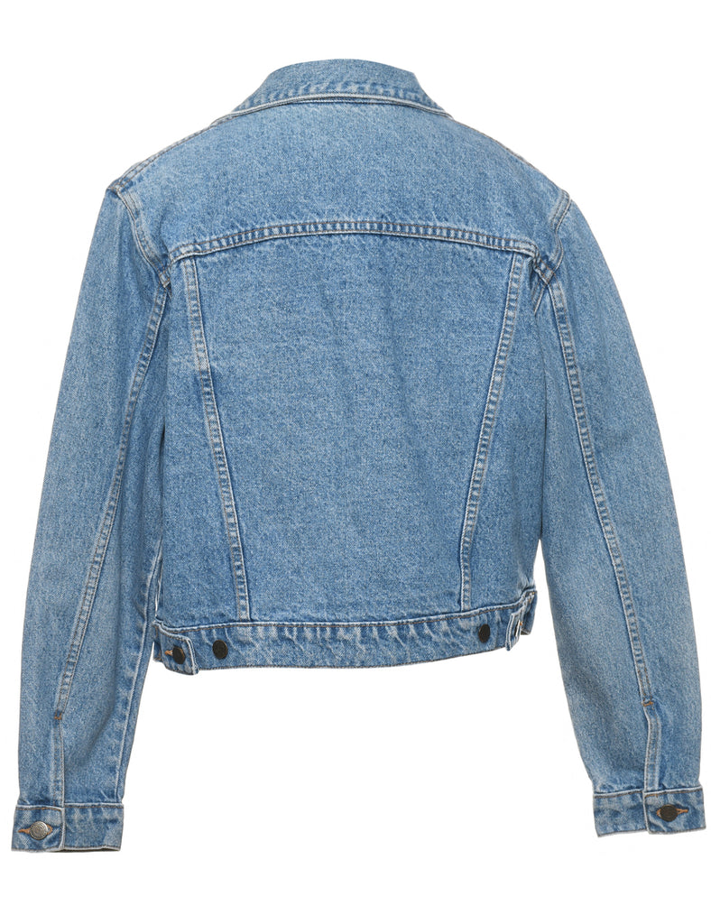 Light Wash Denim Jacket - L