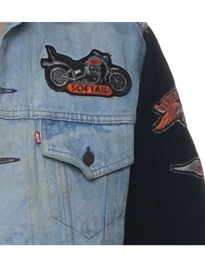 Light Wash Denim Jacket - M