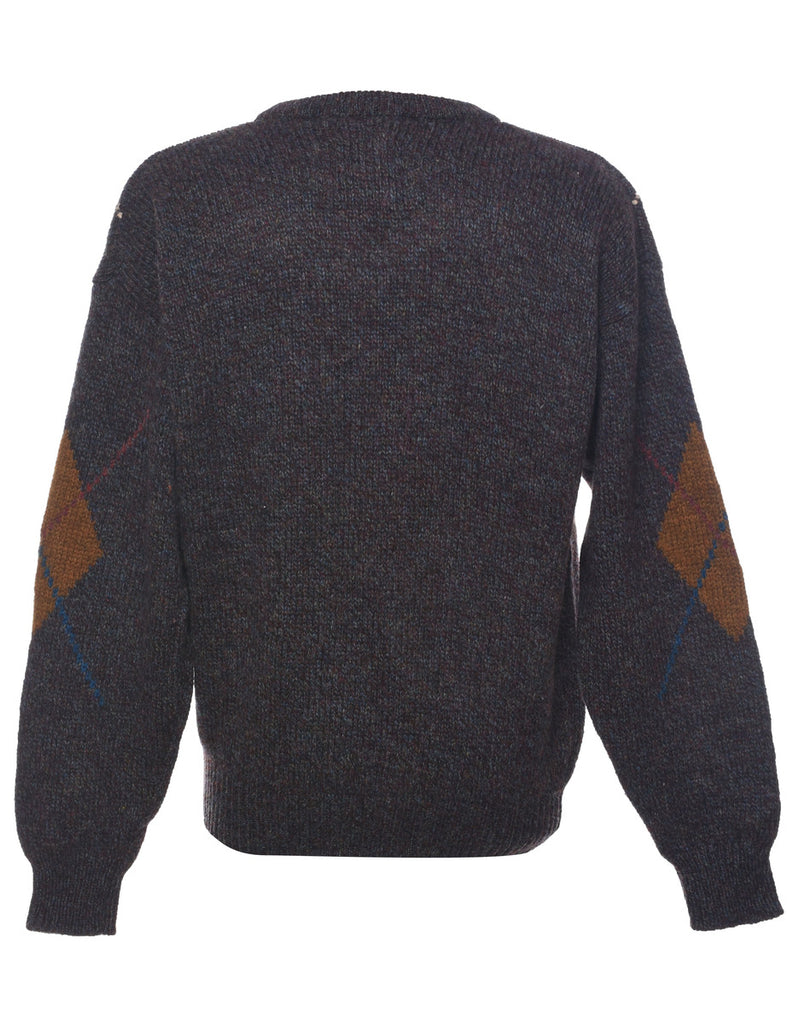 London Fog Argyle Jumper - M