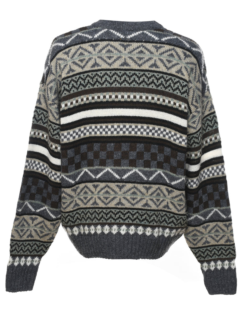 London Fog Nordic Jumper - L