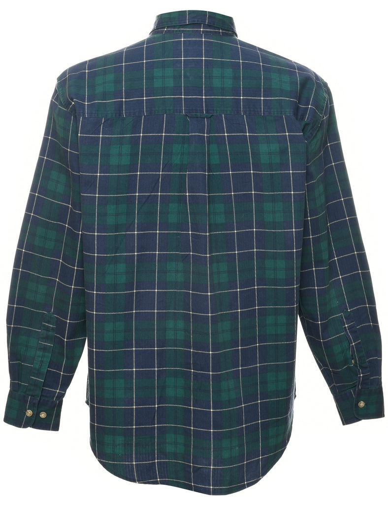 Long Sleeved Checked Shirt - M