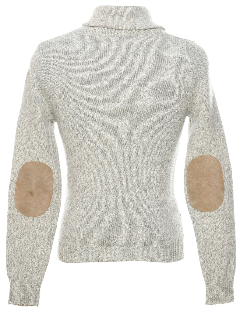 Marl Grey Jumper - S