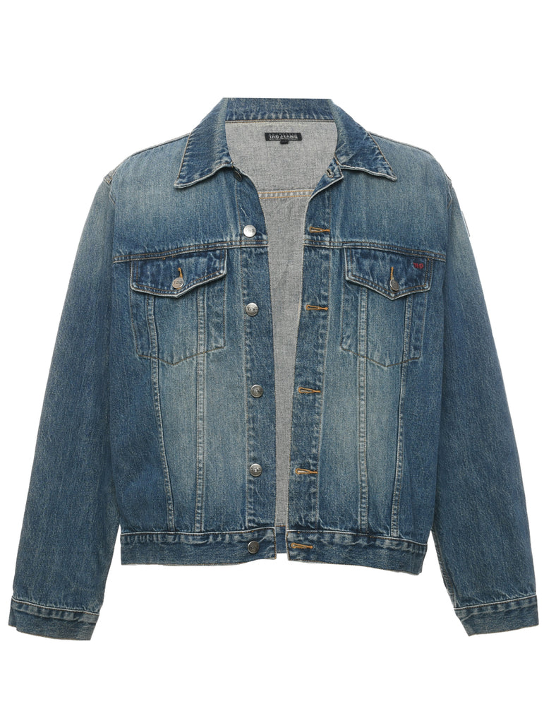 Medium Wash Denim Jacket - L