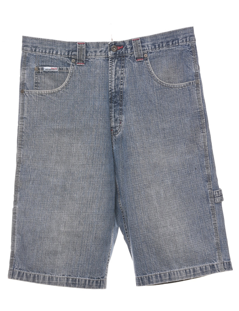 Medium Wash Denim Shorts - W36 L13