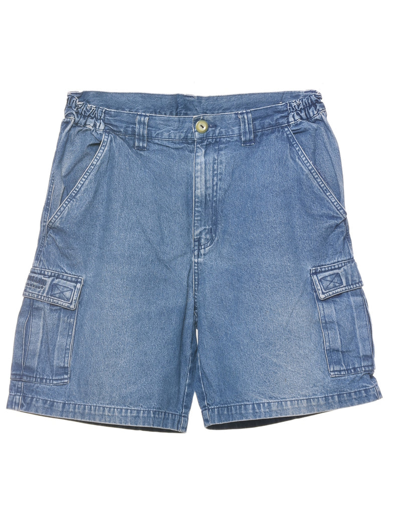 Medium Wash Denim Shorts - W34 L8