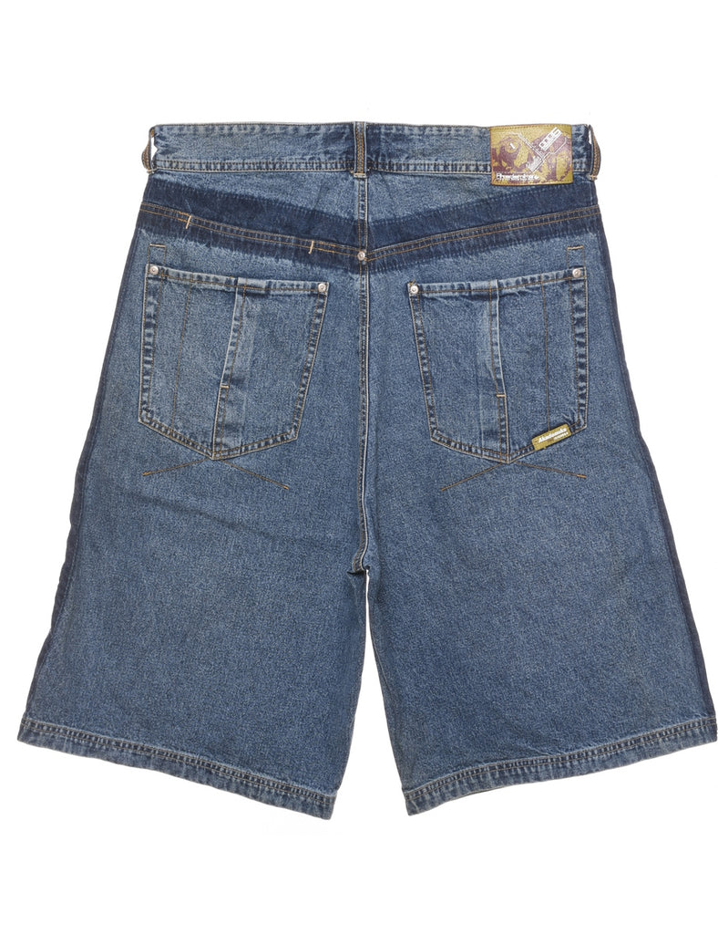 Medium Wash Denim Shorts - W36 L12