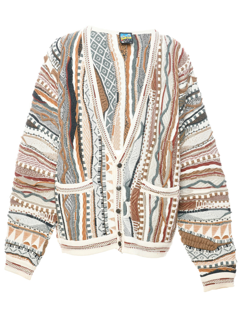 Multi-colour Cardigan - L