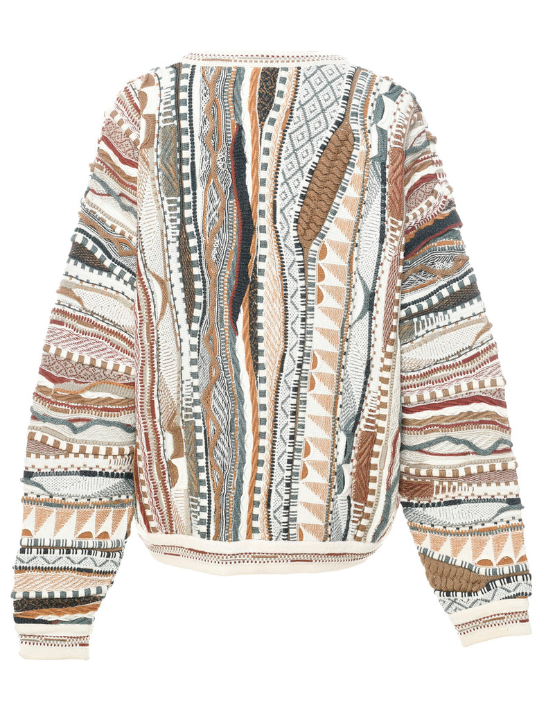 Multi-colour Cardigan - L