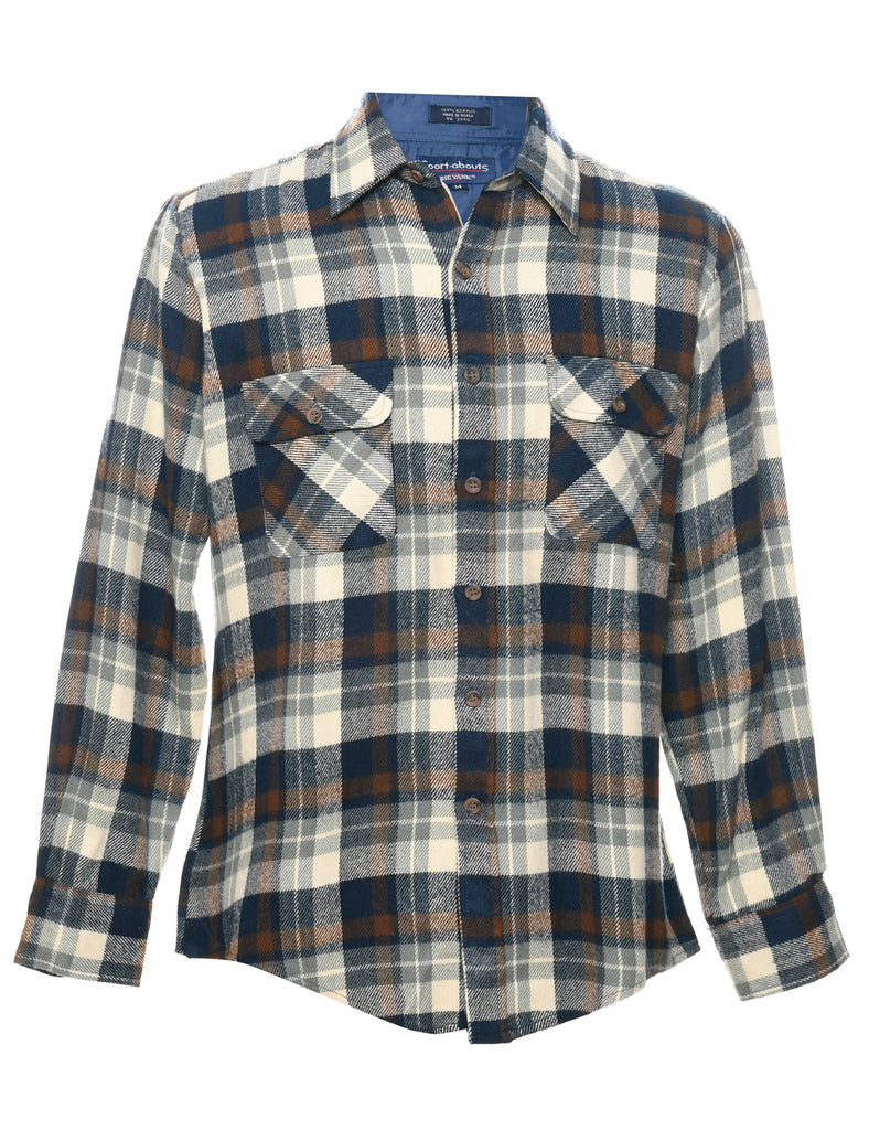 Multi-colour Checked Shirt - M