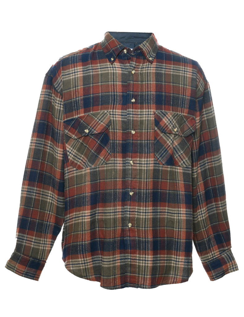 Multi-colour Checked Shirt - L