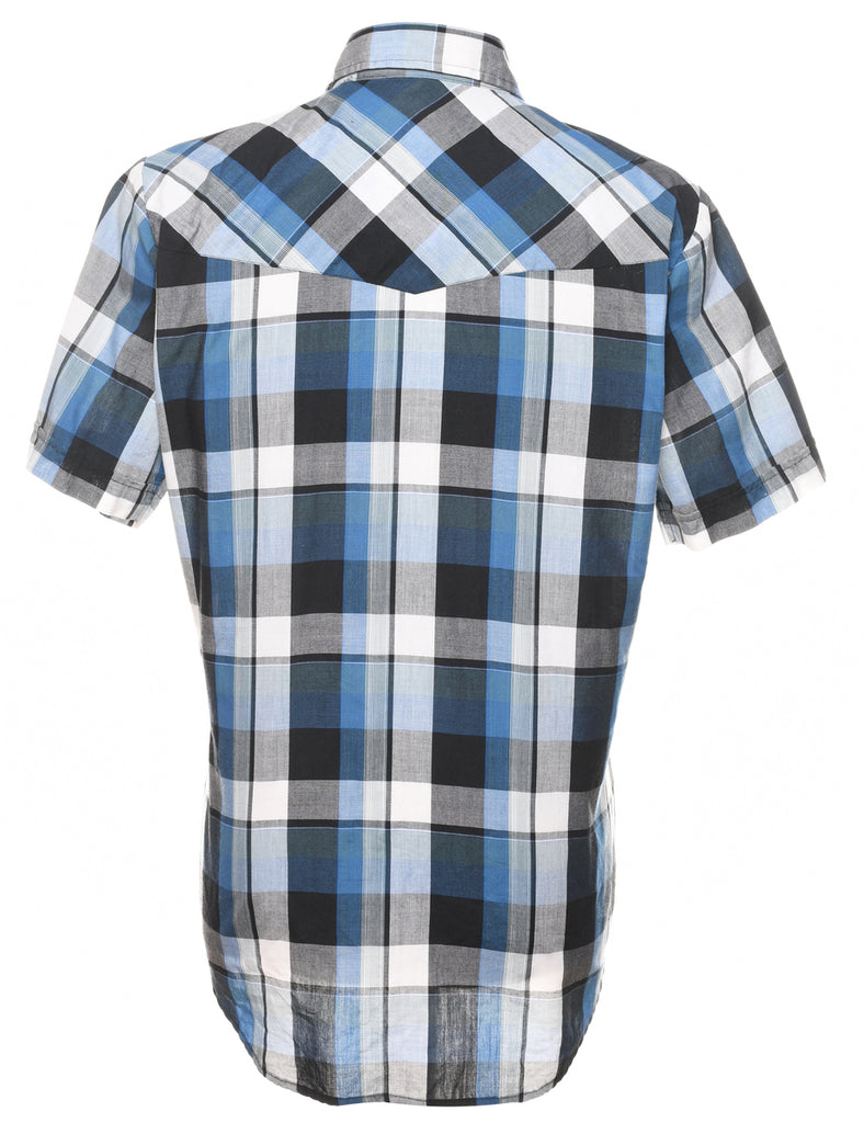 Multi-colour Checked Western Shirt - M