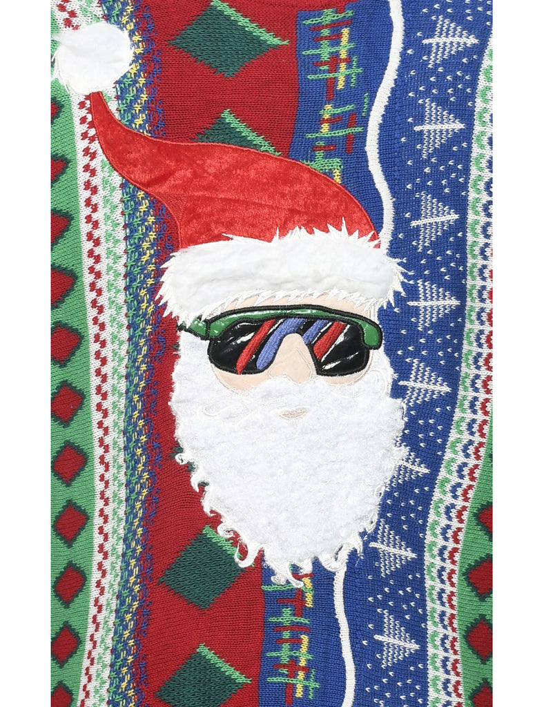 Multi-colour Christmas Jumper - M