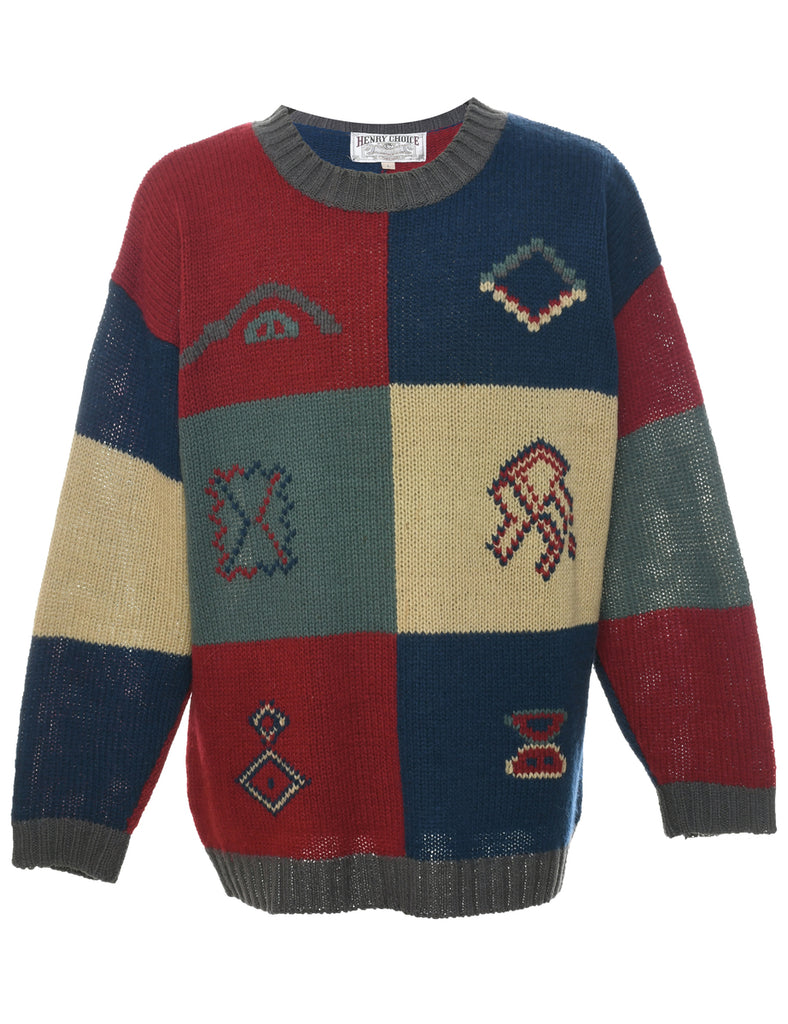 Multi-colour Jumper - L