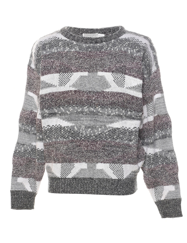 Multi-colour Patterned Jumper - L