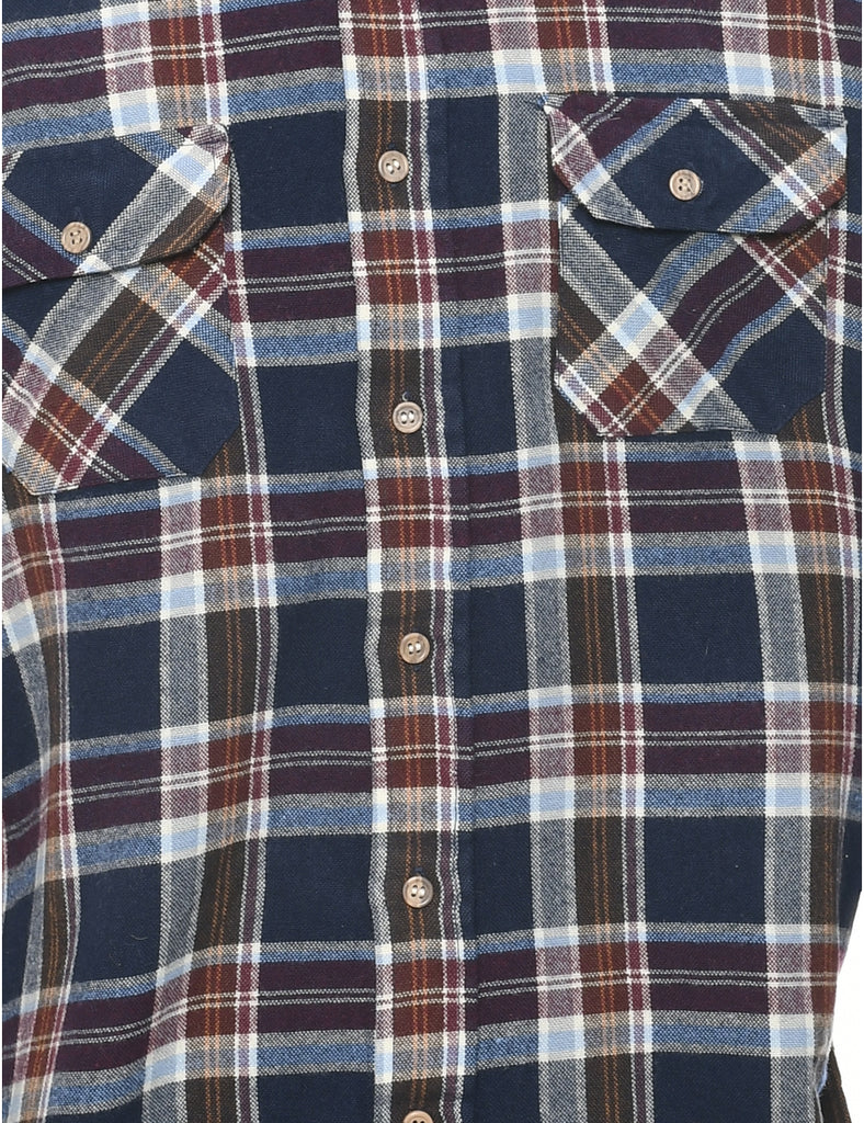 Multi-colour Plaid Shirt - M