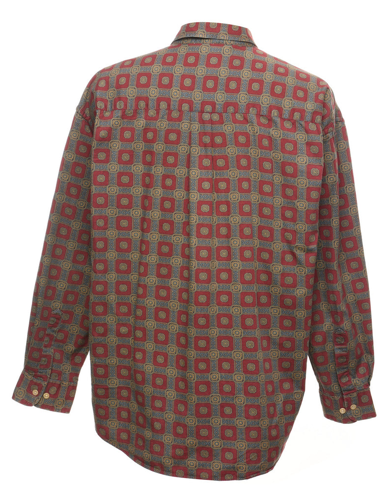 Natural Issue Patterned Shirt - XL