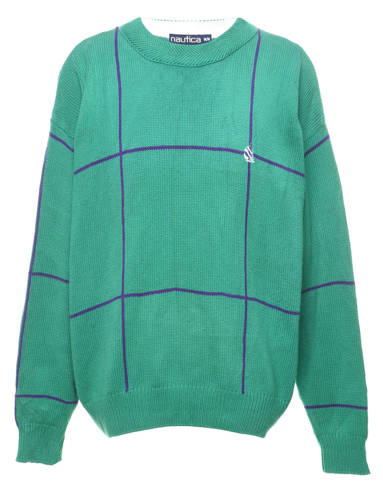 Nautica Checked Jumper - M