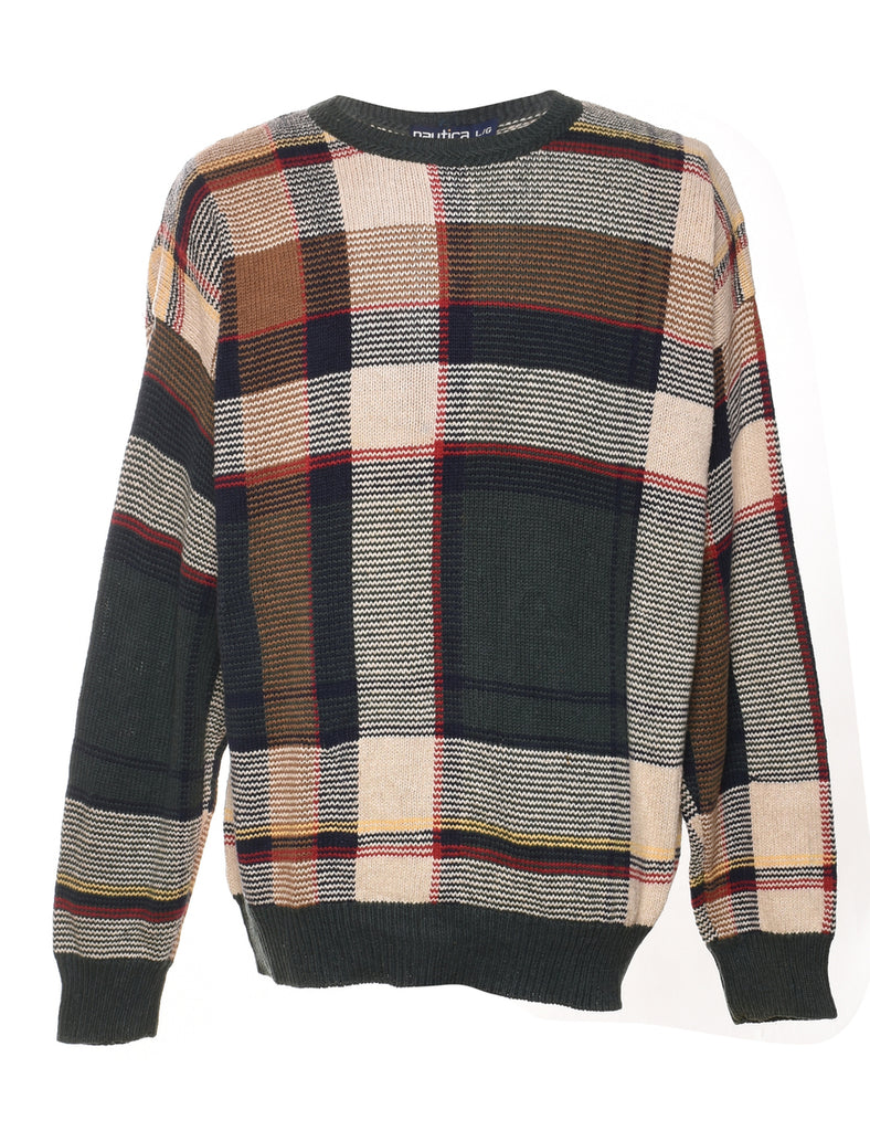 Nautica Checked Jumper - L