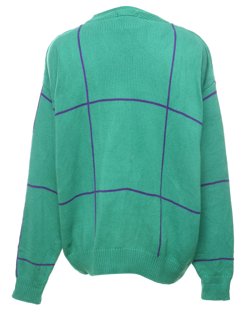 Nautica Checked Jumper - M