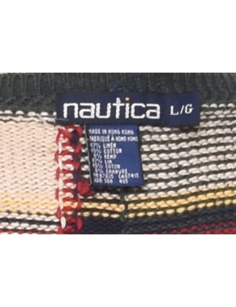 Nautica Checked Jumper - L