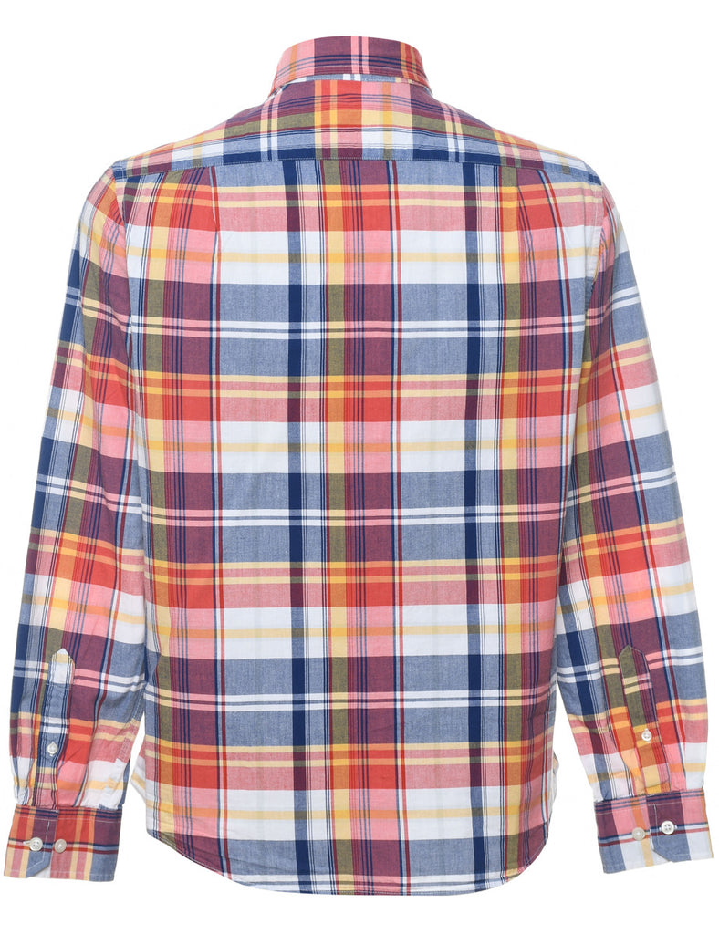 Nautica Checked Multi-Colour Flannel Shirt - S