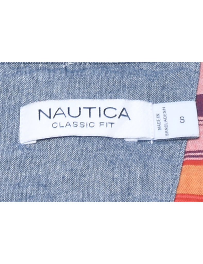 Nautica Checked Multi-Colour Flannel Shirt - S