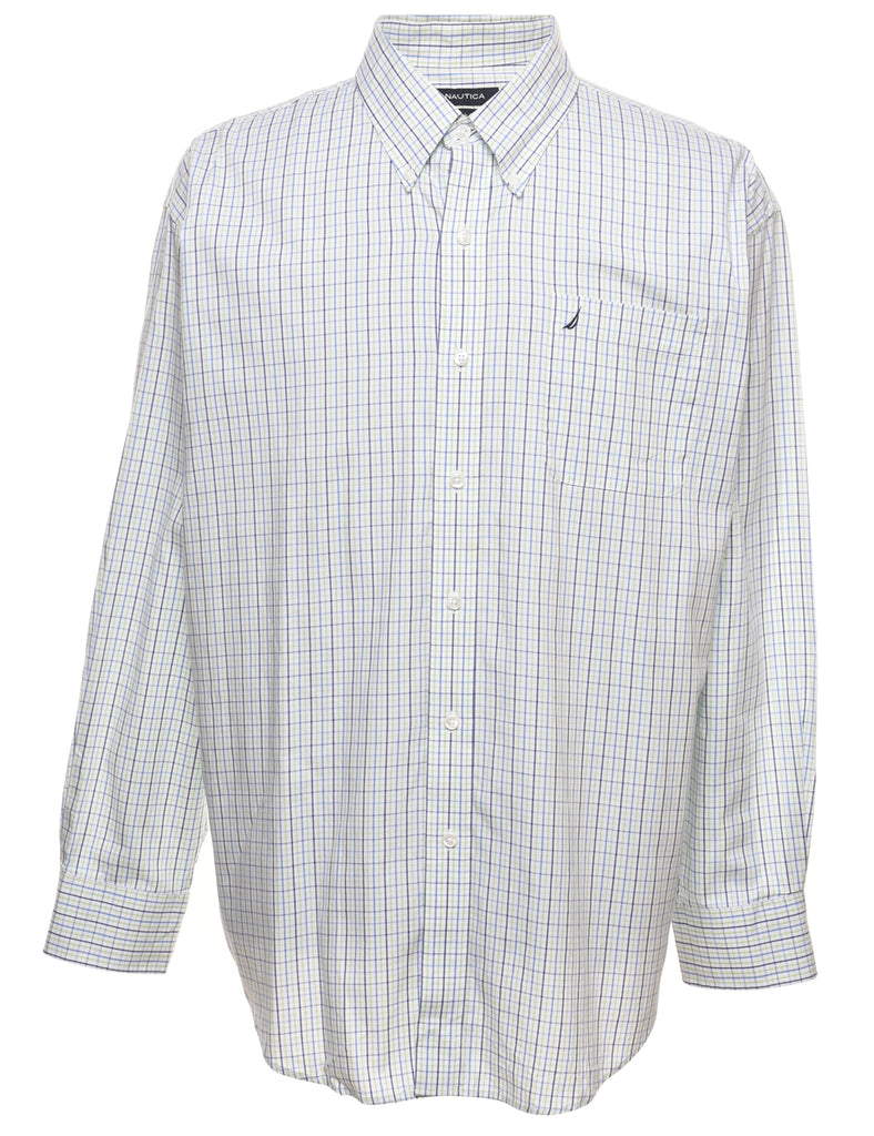 Nautica Checked Multi-Colour Shirt - XL