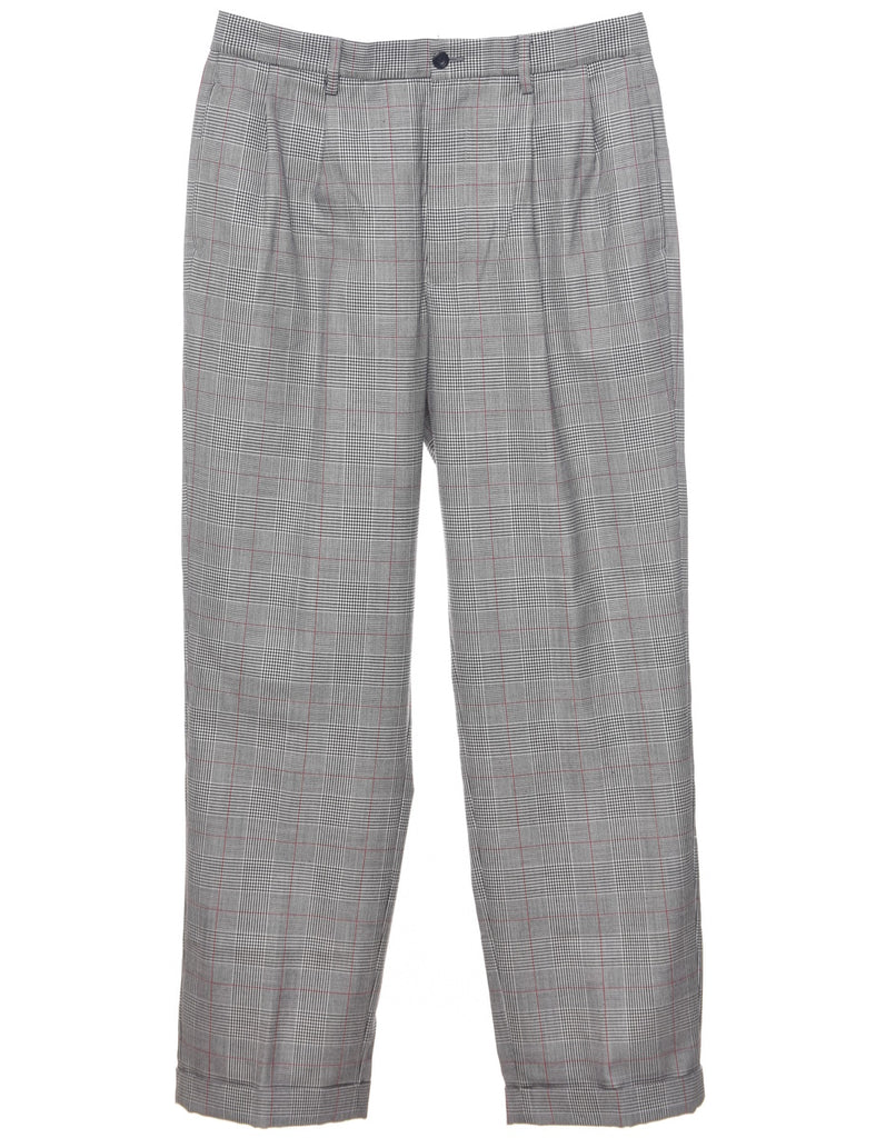 Nautica Checked Pattern Trousers - W34 L34