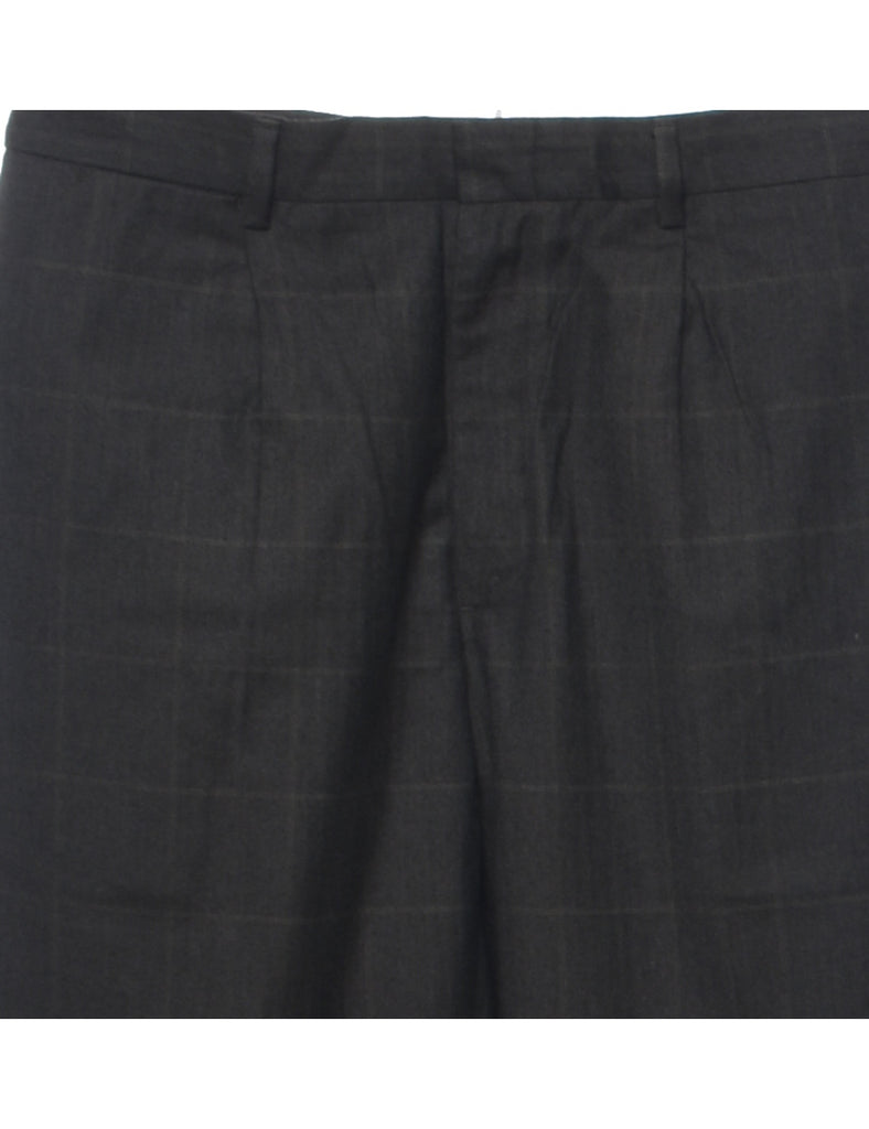 Nautica Checked Pattern Trousers - W34 L32