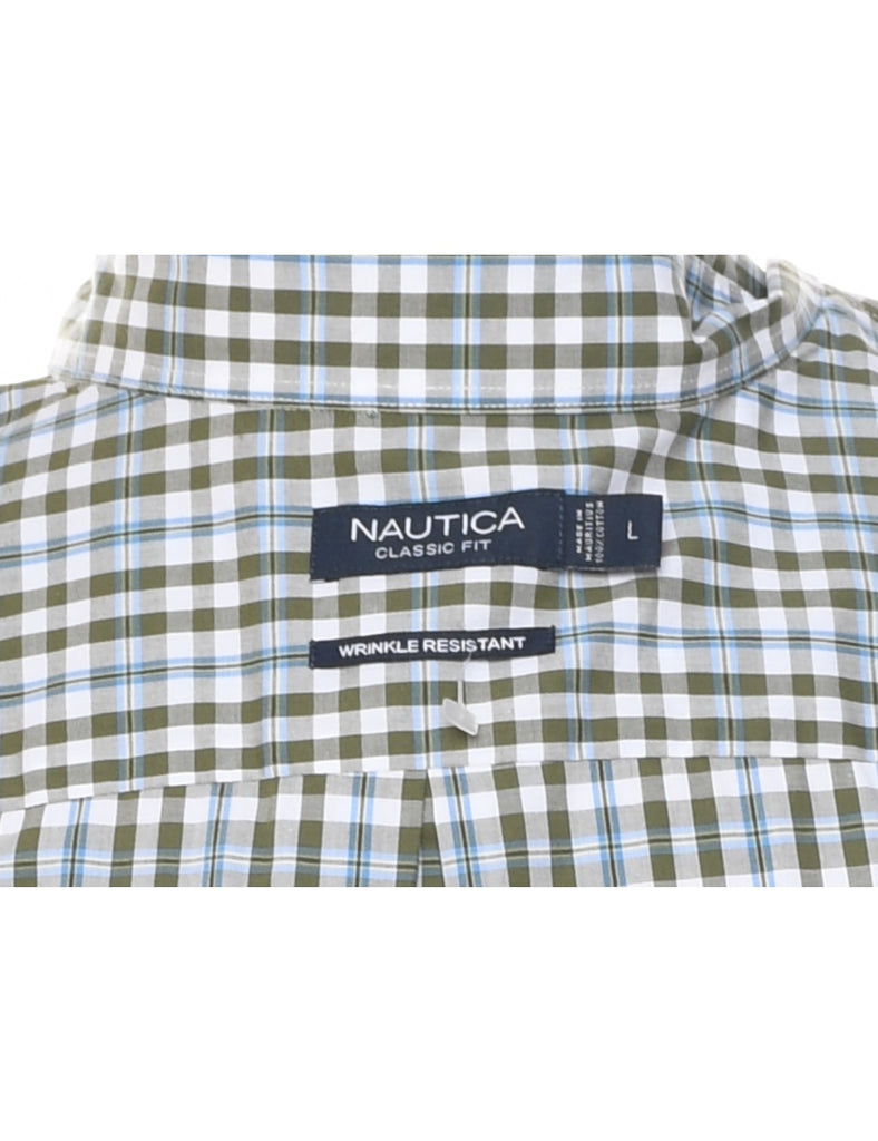 Nautica Checked Shirt - L