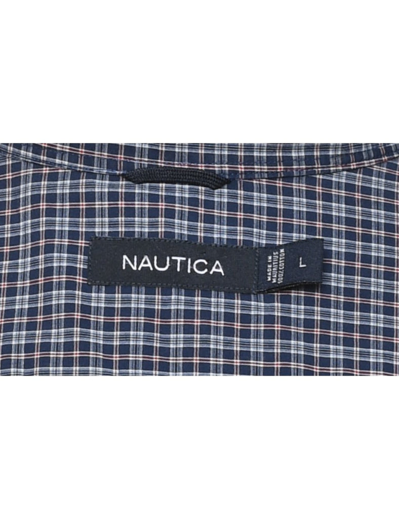 Nautica Checked Shirt - L