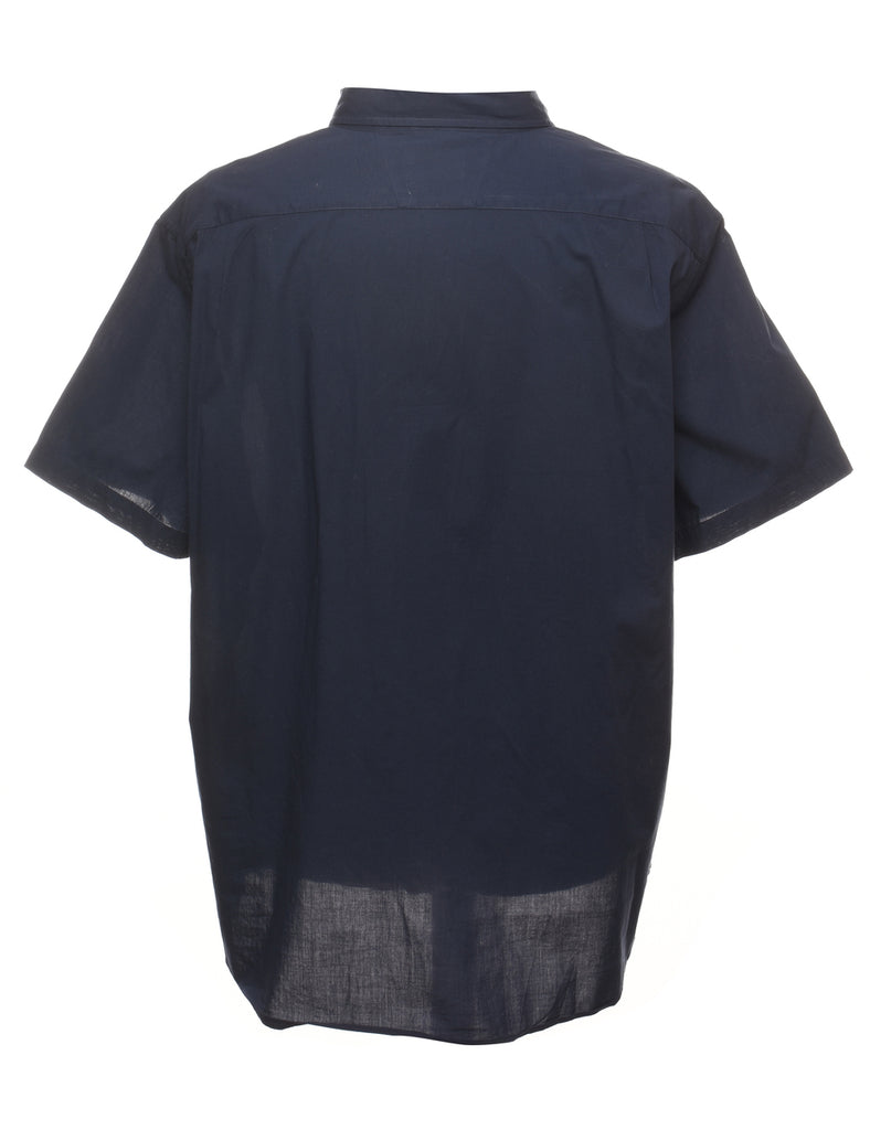 Nautica Short Sleeve Navy Shirt - XXL