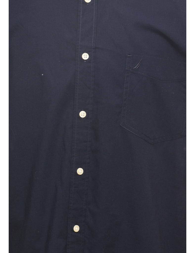 Nautica Short Sleeve Navy Shirt - XXL