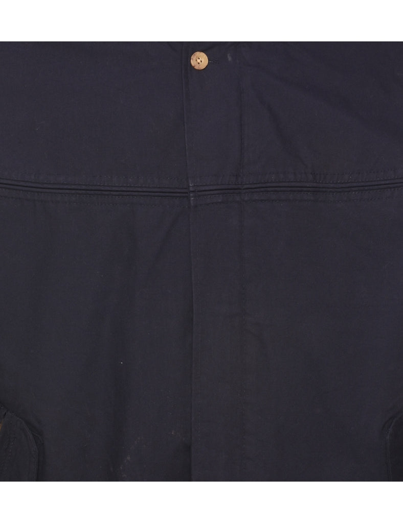 Navy Bomber Jacket - L