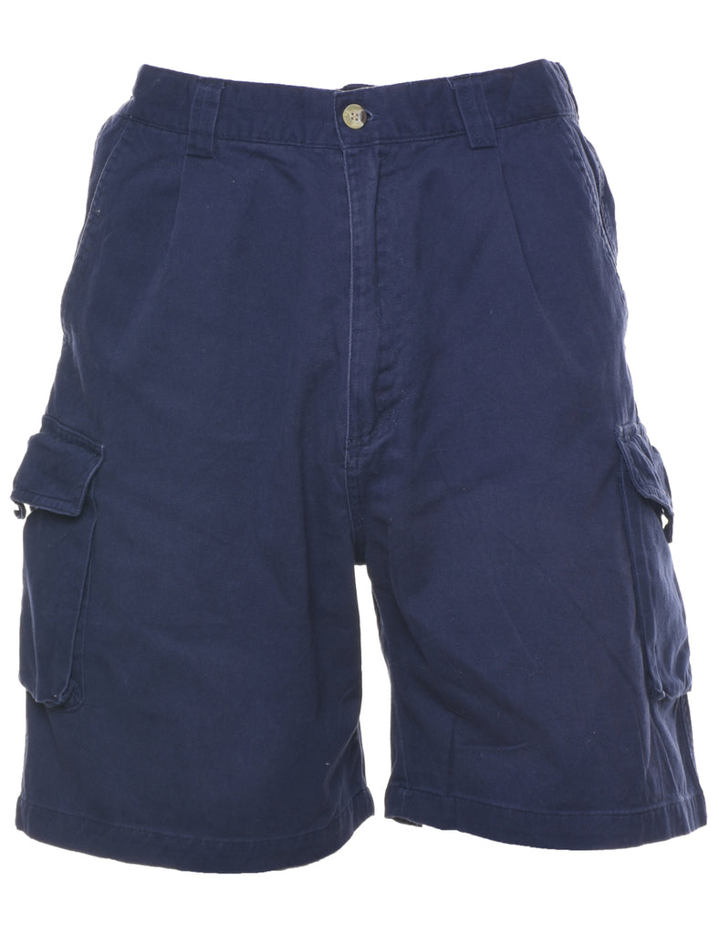 Navy Cargo Shorts - W30 L7