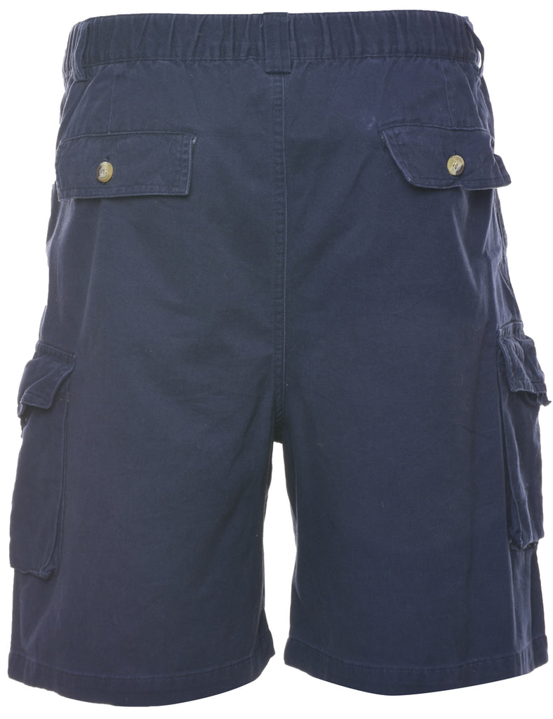 Navy Cargo Shorts - W30 L7