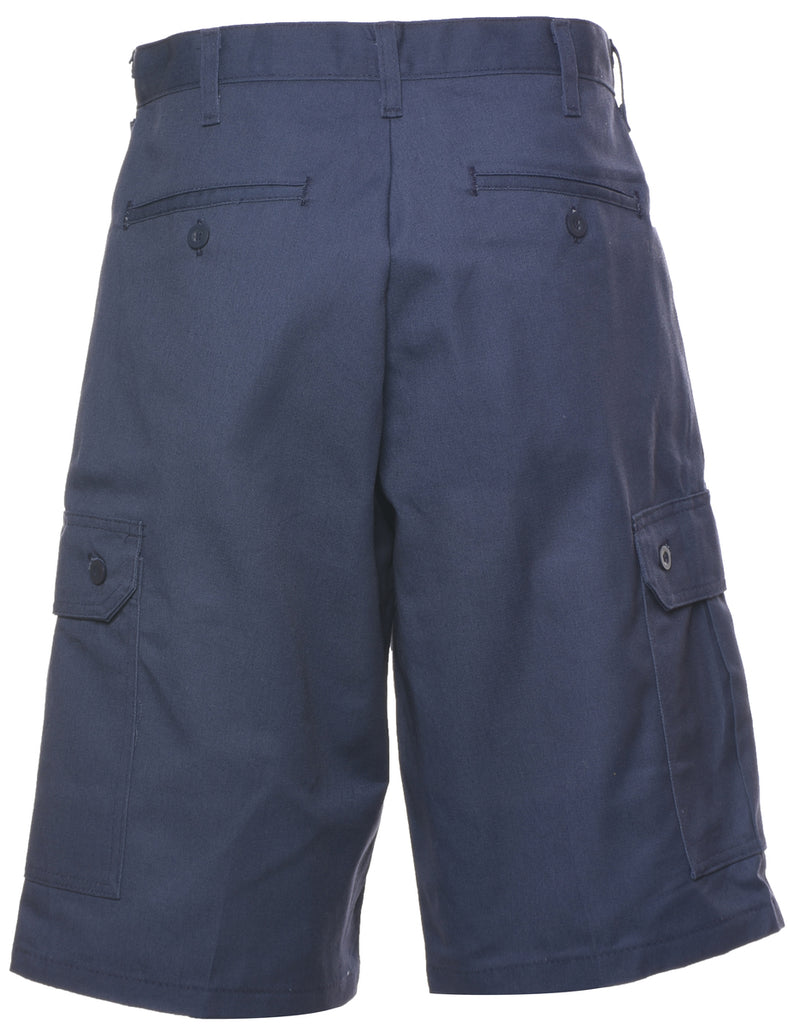 Navy Cargo Shorts - W32 L11