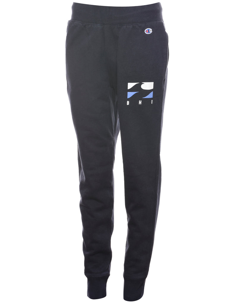 Navy Champion Reverse Weave Jogging Bottoms - W30 L28