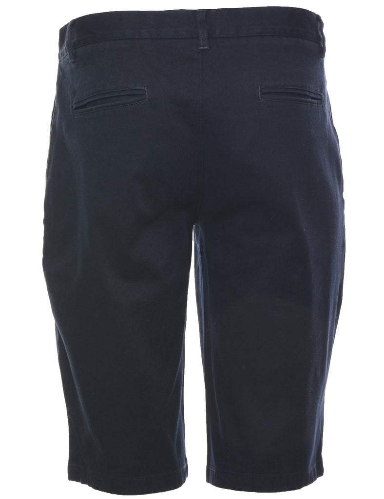 Navy Chino Shorts - W34 L13