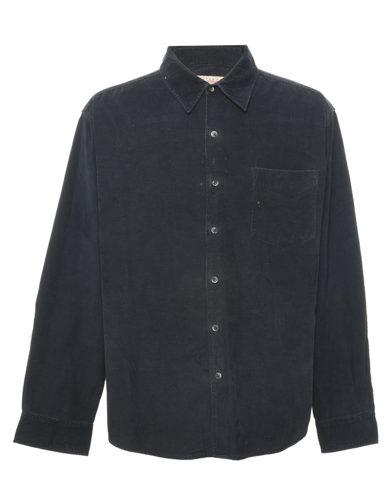 Navy Corduroy Shirt - XL