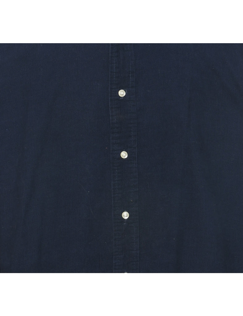 Navy Corduroy Shirt - XL