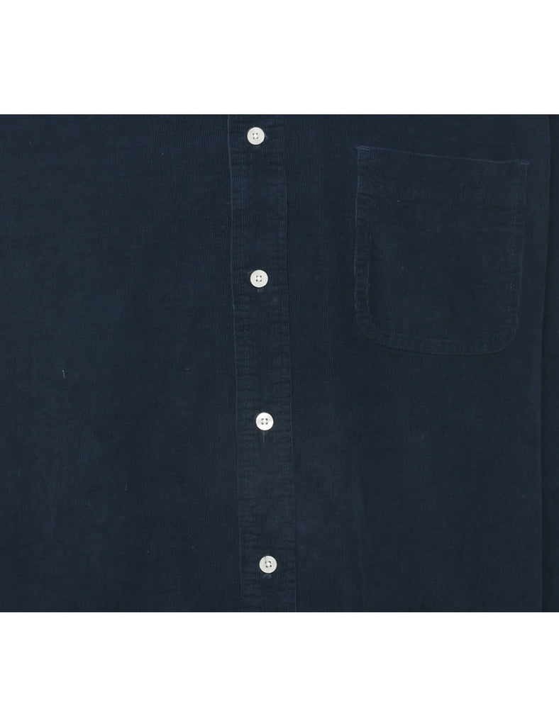 Navy Corduroy Shirt - XL