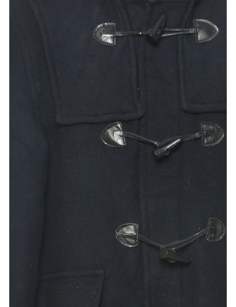 Navy Duffle Coat - M