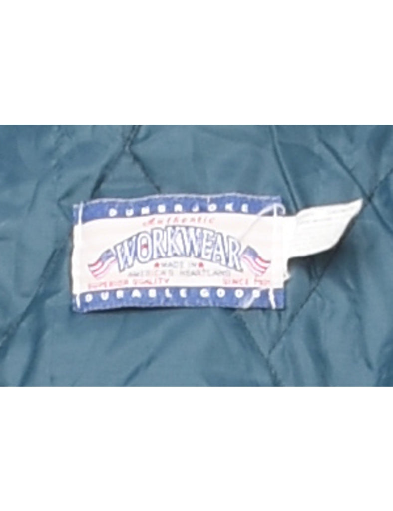 Navy Embroidered Freeway Lines Bomber Jacket - M