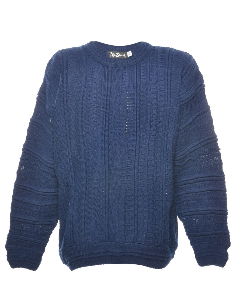 Navy Jumper - L