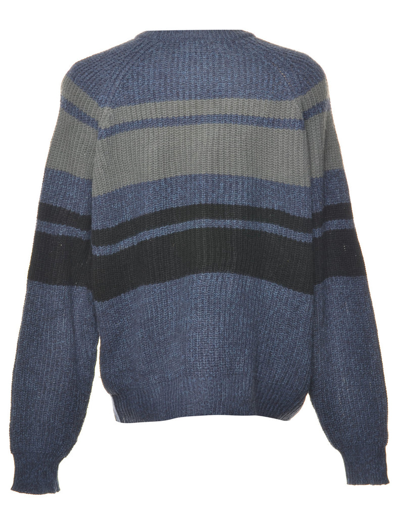 Navy Jumper - L