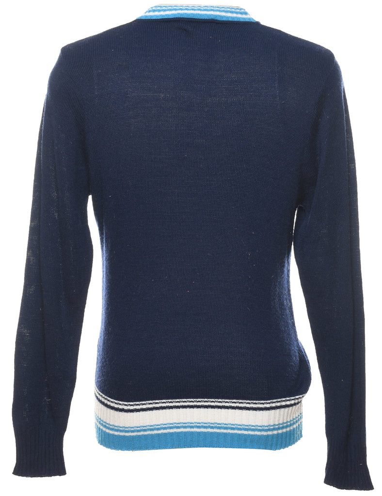 Navy Jumper - M